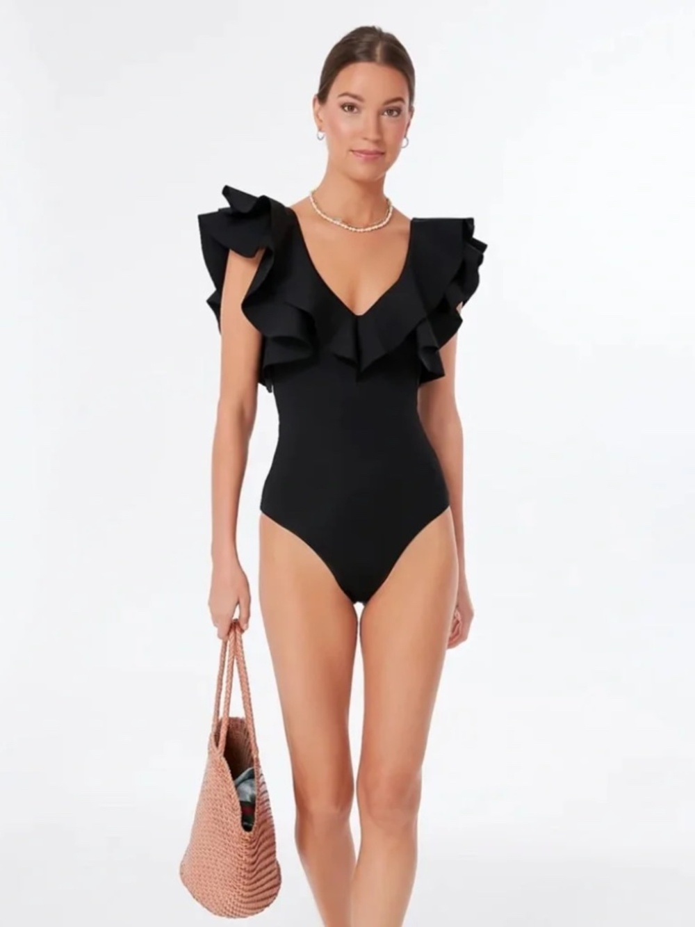 Tuckernuck Maygel Coronel Santa Swimsuit NWT EXTENDED size 12-14